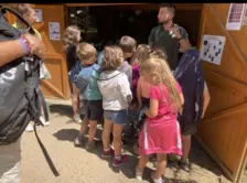 Centre de Saugues} - Vacances - Galerie Mini-camps « Tous en forêt » - Fonchaude - 2022