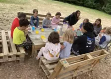 Centre de Saugues} - Vacances - Galerie Mini-camps « Tous en forêt » - Fonchaude - 2022