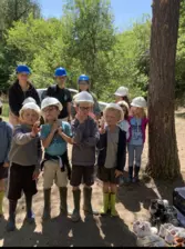 Centre de Saugues} - Vacances - Galerie Mini-camps « Tous en forêt » - Fonchaude - 2022