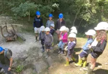 Centre de Saugues} - Vacances - Galerie Mini-camps « Tous en forêt » - Fonchaude - 2022