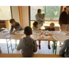 Centre de Saugues} - Vacances - Galerie Mini-camps « Tous en forêt » - Fonchaude - 2022