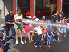 Centre de Langeac (Val Fleuri)} - Vacances - Galerie Visite de la caserne des pompiers été 2023