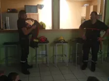 Centre de Langeac (Val Fleuri)} - Vacances - Galerie Visite de la caserne des pompiers été 2023