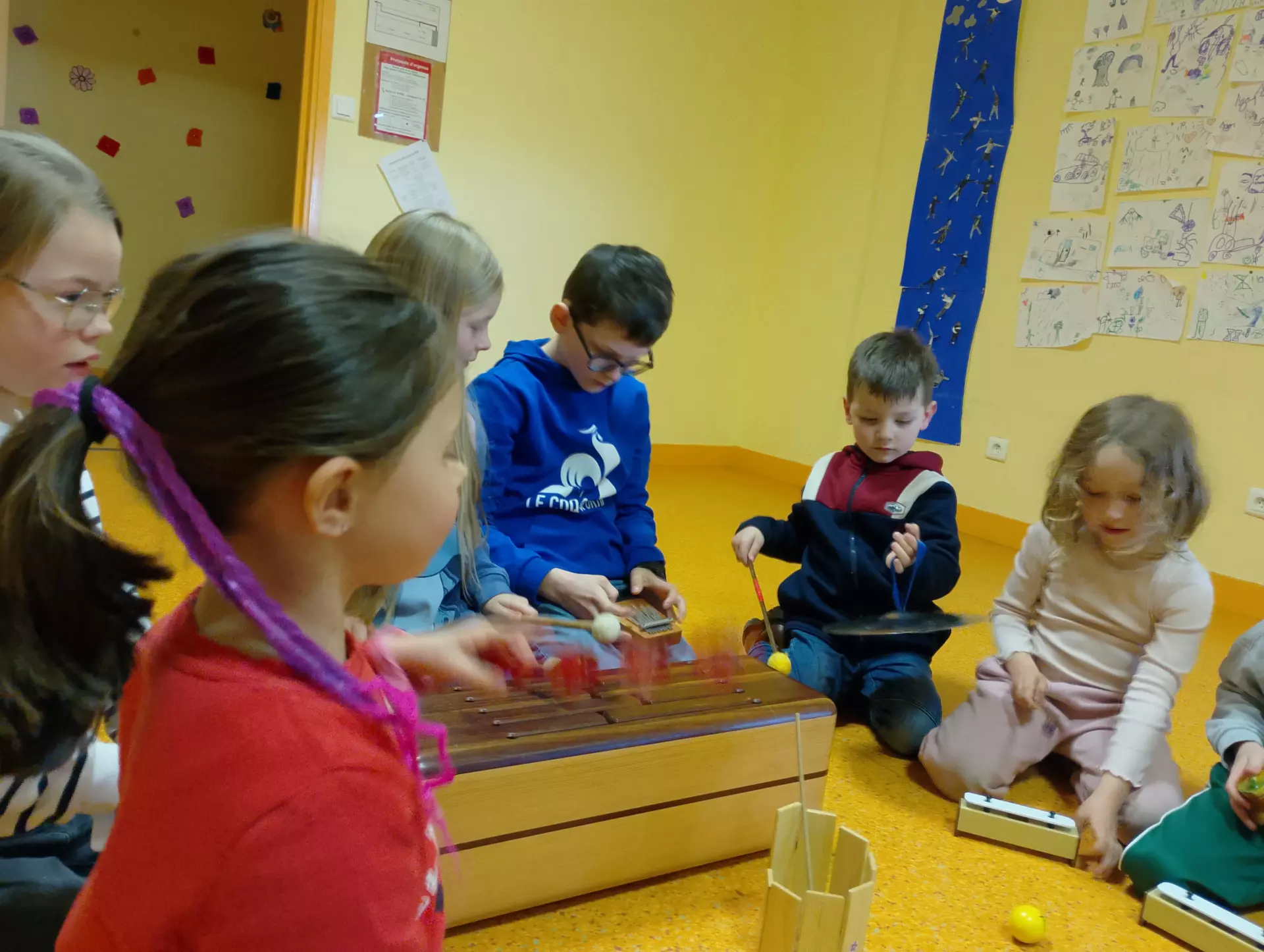 Centre de Saugues - Mercredis - Galerie musik en jeu