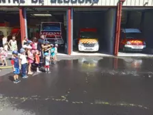 Centre de Langeac (Val Fleuri) - Vacances - Galerie Visite de la caserne des pompiers été 2023