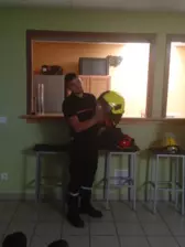 Centre de Langeac (Val Fleuri) - Vacances - Galerie Visite de la caserne des pompiers été 2023